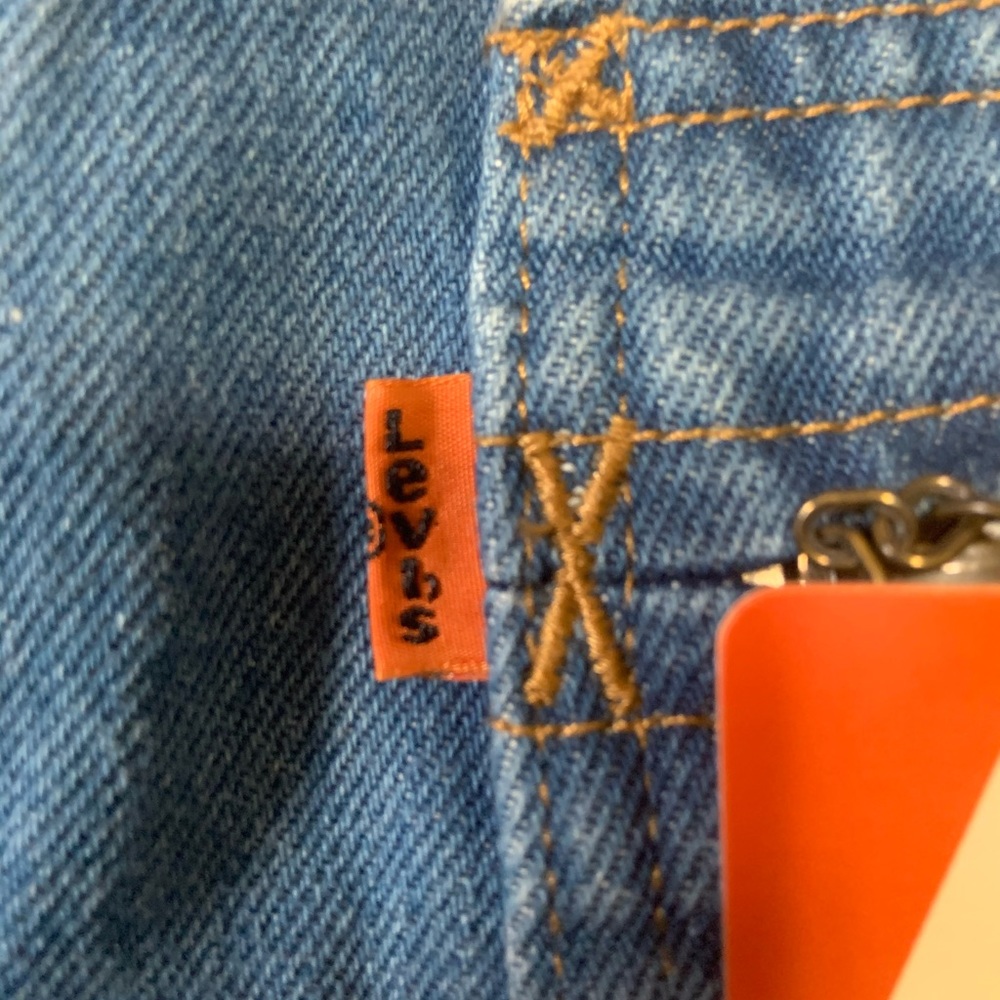 Levi's Orange Tag Denim Skirt - Picture 5 of 10